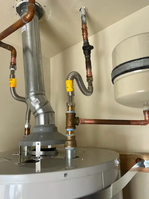 Water heater installation and plumbing repair in Wynnewood